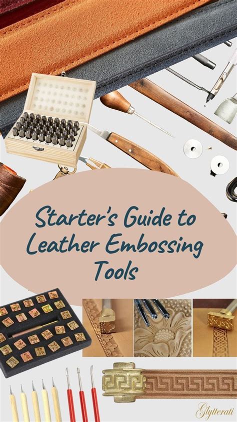 Leather Embossing Tools: A Leather Crafter Starter Guide In 2023.